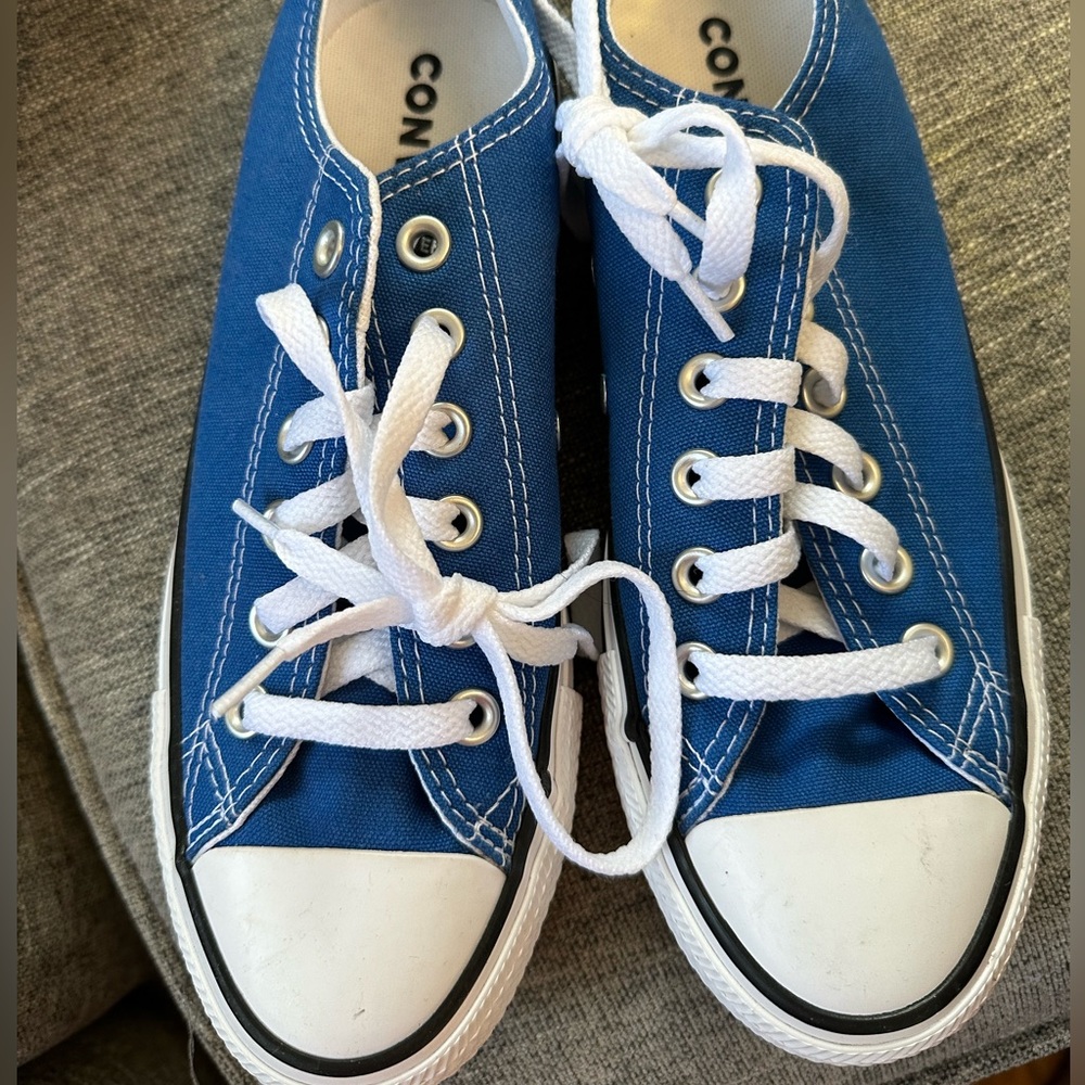 BNIB Converse All Star Chuck Tayler Women’s Size 7 True Blue Lowtop Snea…
